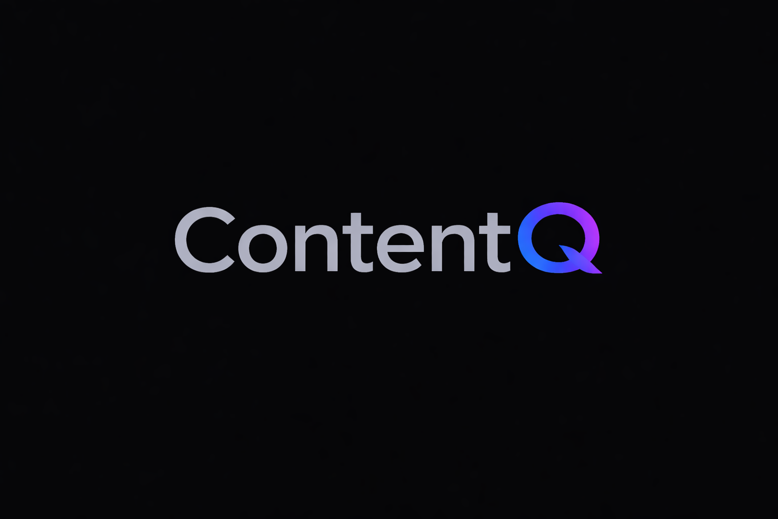 ContentQ logo dark